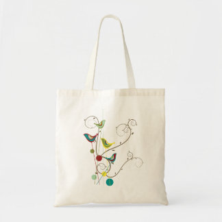 Bolsa Tote Videiras modernas da natureza dos redemoinhos