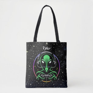 Bolsa Tote Videos games de Reprodução de alienígenas   Esparg
