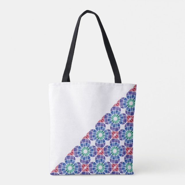 Bolsa Tote Vidro Manchado (Triangular - Luz do Dia) (Verso)
