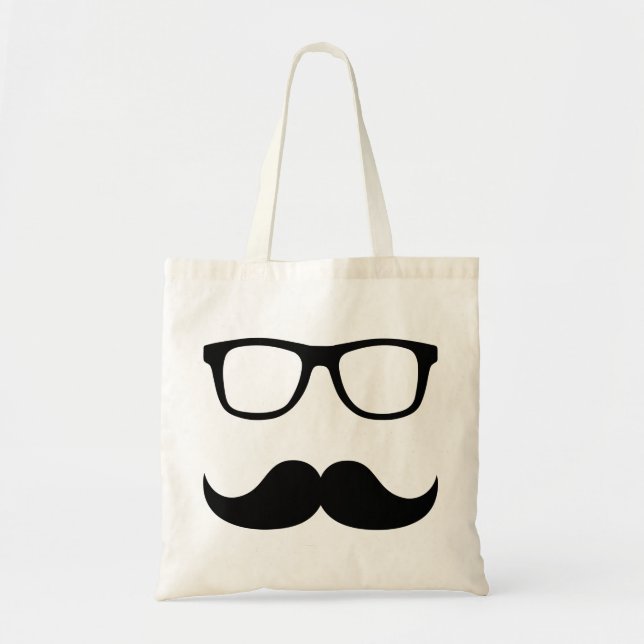 Bolsa Tote Vidros do bigode (Frente)