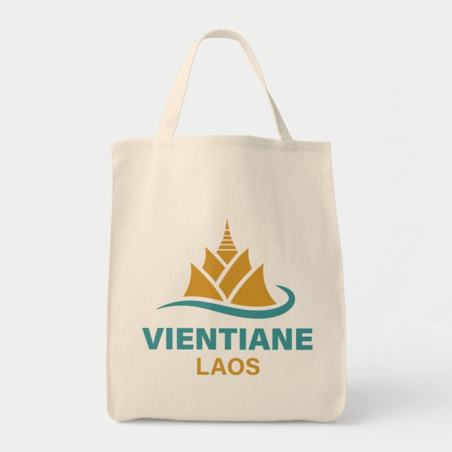 Bolsa Tote Vientiane Laos Southeast Asia (Frente)