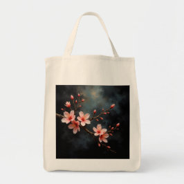 Bolsa Tote Vietnamese Peach Blossom Art