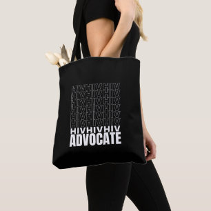 Bolsa Tote VIH VIH VIH Advocate para o VIH