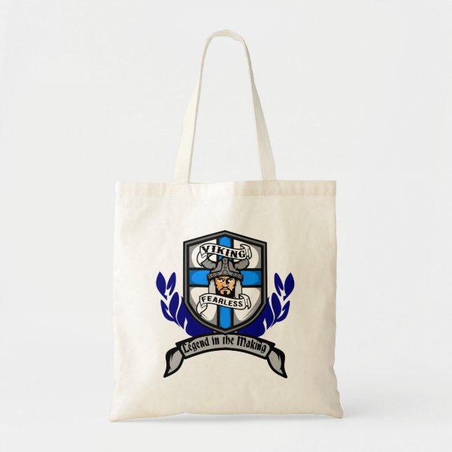 Bolsa Tote Viking Fearless - Tote Bag (Frente)