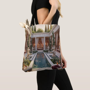 Bolsa Tote Vila ao Amanhecer