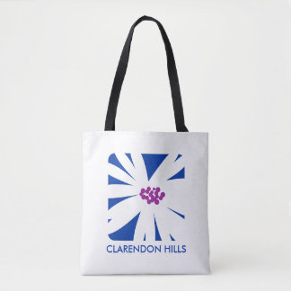 Bolsa Tote Vila da sacola da margarida das colinas de