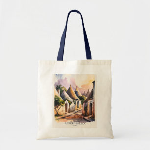 Bolsa Tote Vila Italiana Trulli Vintage Alberobello Puglia