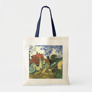 Bolsa Tote Village Street em Auvers por Vincent van Gogh