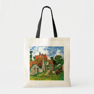 Bolsa Tote Village Street em Auvers, Vincent van Gogh