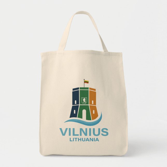 Bolsa Tote Vilnius Lithuania (Frente)