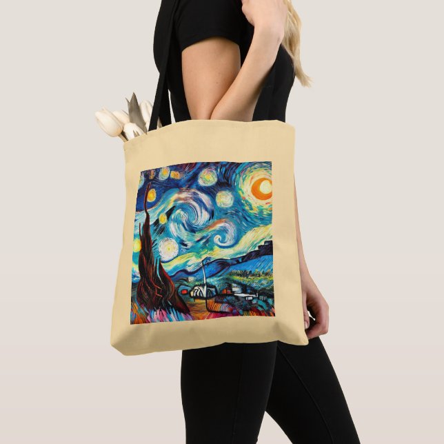 Bolsa Tote Vincent van Gogh (Close Up)