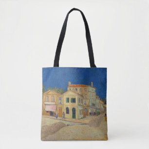 Bolsa Tote Vincent van Gogh - A Casa Amarela / A Rua
