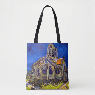 Bolsa Tote Vincent van Gogh - A Igreja em Auvers