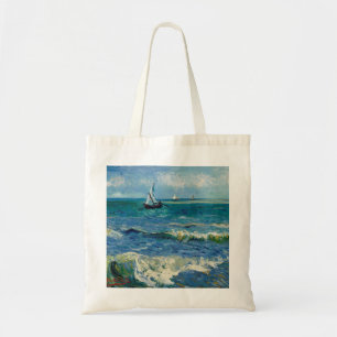 Bolsa Tote Vincent Van Gogh - A paisagem marinha em Saintes-M