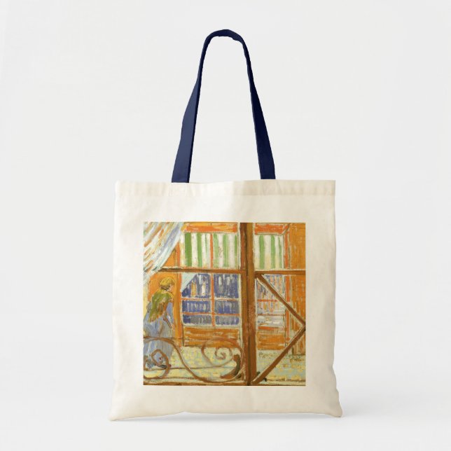 Bolsa Tote Vincent van Gogh - A Vitrina de uma Açougue (Frente)