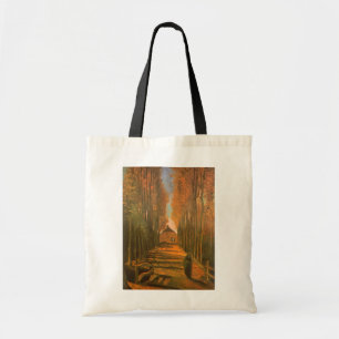Bolsa Tote Vincent van Gogh - Avenida de Choupos no Outono