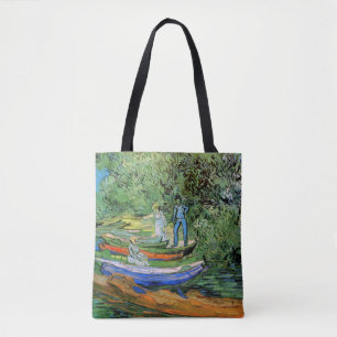 Bolsa Tote Vincent van Gogh - Banco do Oise em Auvers