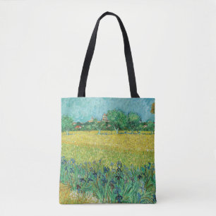 Bolsa Tote Vincent van Gogh - Campo com Íris perto de Arles