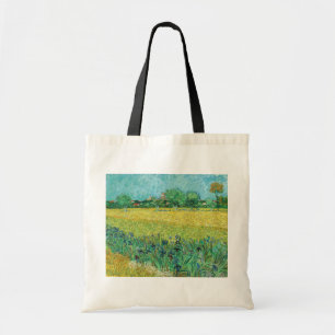 Bolsa Tote Vincent van Gogh - Campo com irlandeses perto de A
