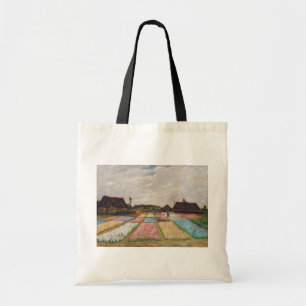 Bolsa Tote Vincent van Gogh - Canteiros de Flores na Holanda