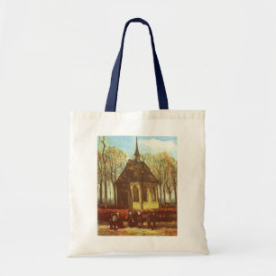 Bolsa Tote Vincent van Gogh - Capela em Nuenen, Fieis
