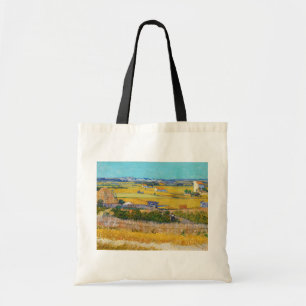 Bolsa Tote Vincent van Gogh - Colheita em La Crau