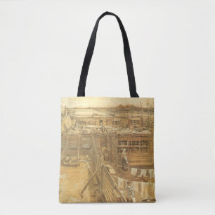 Bolsa Tote Vincent van Gogh - Estaleiro de Carpintaria e Lava