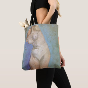 Bolsa Tote Vincent van Gogh - Estátua de Gesso Torso Feminino