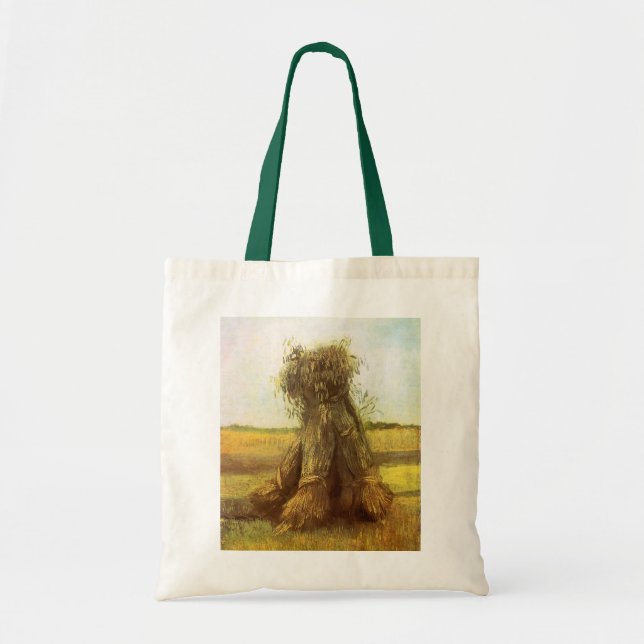Bolsa Tote Vincent van Gogh - Feixes de Trigo (Frente)