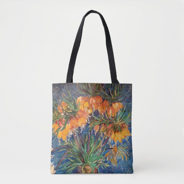Bolsa Tote Vincent van Gogh - Fritillaries Imperiais (Frente)