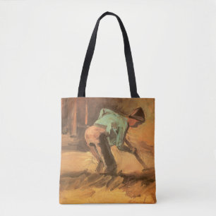 Bolsa Tote Vincent van Gogh - Homem Curvado com Pau ou Pá