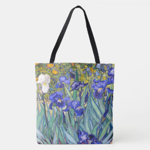 Bolsa Tote Vincent Van Gogh Irises Floral Vintage Fine Art
