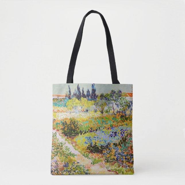 Bolsa Tote Vincent van Gogh - Jardim de Arles (Frente)