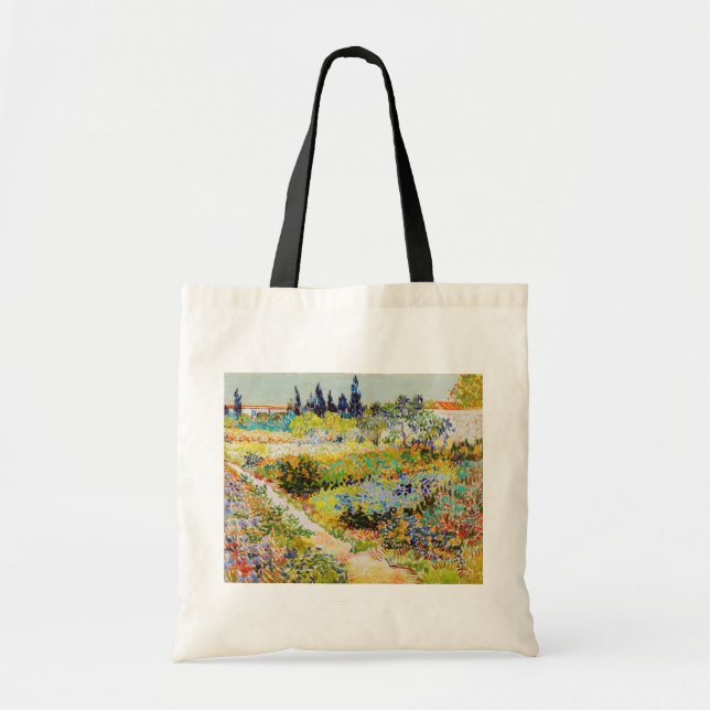 Bolsa Tote Vincent van Gogh - Jardim de Arles (Frente)