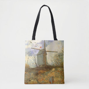 Bolsa Tote Vincent van Gogh - Moulin de la Galette, Windmill
