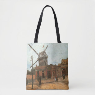 Bolsa Tote Vincent van Gogh - Moulin de la Galette, Windmill