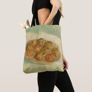 Bolsa Tote Vincent van Gogh - Natureza Morta Cesto de Maçãs
