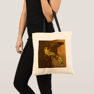 Bolsa Tote Vincent van Gogh - Natureza Morta com Papagaio Ver