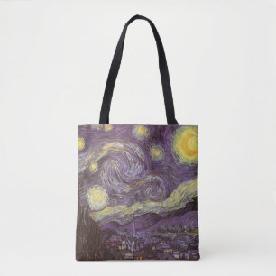 Bolsa Tote Vincent van Gogh - Noite Estrelada