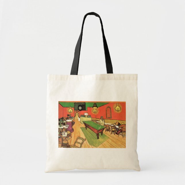Bolsa Tote Vincent Van Gogh - O Café Noturno Em Arles (Frente)