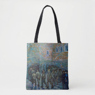 Bolsa Tote Vincent van Gogh - O Pátio da Prisão