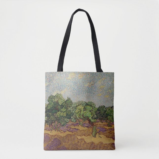 Bolsa Tote Vincent van Gogh - Oliveiras (Frente)