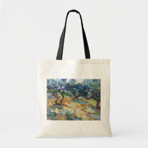 Bolsa Tote Vincent van Gogh - Oliveiras: Céu azul brilhante