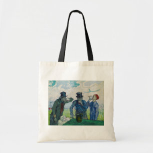 Bolsa Tote Vincent van Gogh - Os Bebedores, segundo Daumier