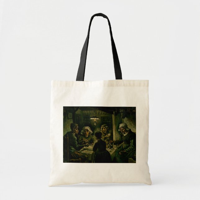 Bolsa Tote Vincent van Gogh - Os Comedores De Batata (Frente)
