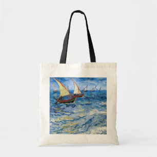 Bolsa Tote Vincent van Gogh - Paisagem marinha perto de Saint