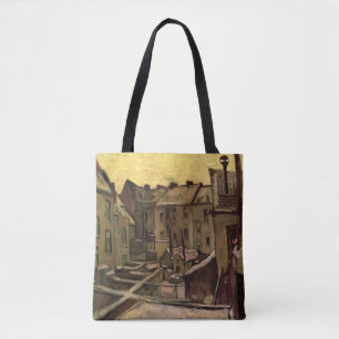 Bolsa Tote Vincent van Gogh, pátios antigos, Antuérpia