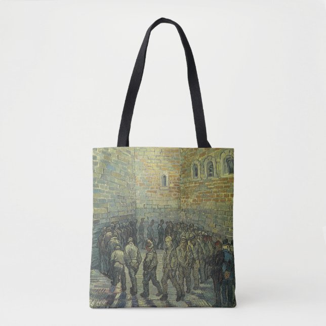Bolsa Tote Vincent van Gogh - Prisioneiros a Exercitar (Frente)