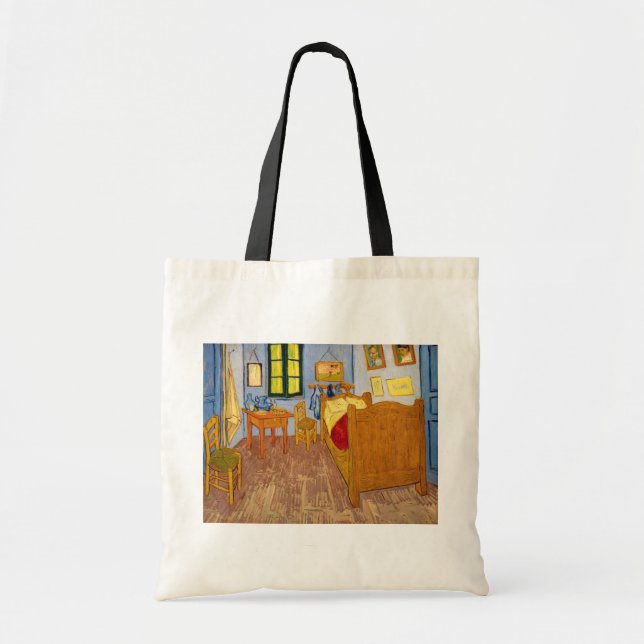 Bolsa Tote Vincent van Gogh - Quarto de Vincent em Arles (Frente)
