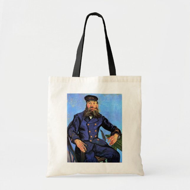 Bolsa Tote Vincent Van Gogh - Retrato Do Carteiro (Frente)